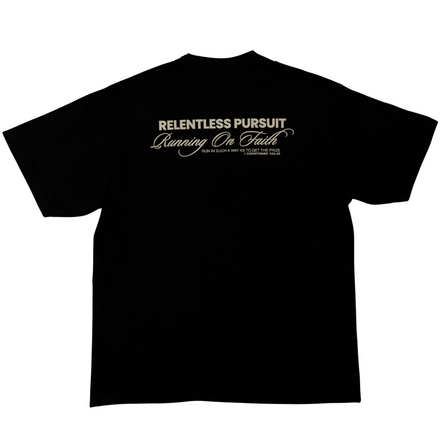 The Running On Faith Tee // Midnight Edition