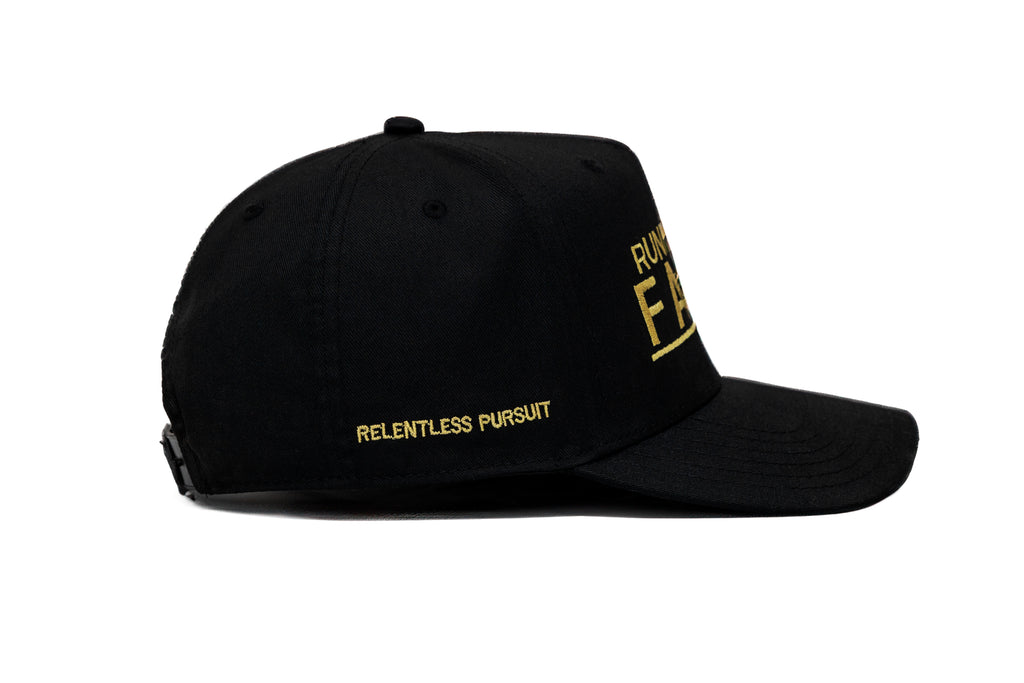 The Running On Faith Snapback // Midnight Edition