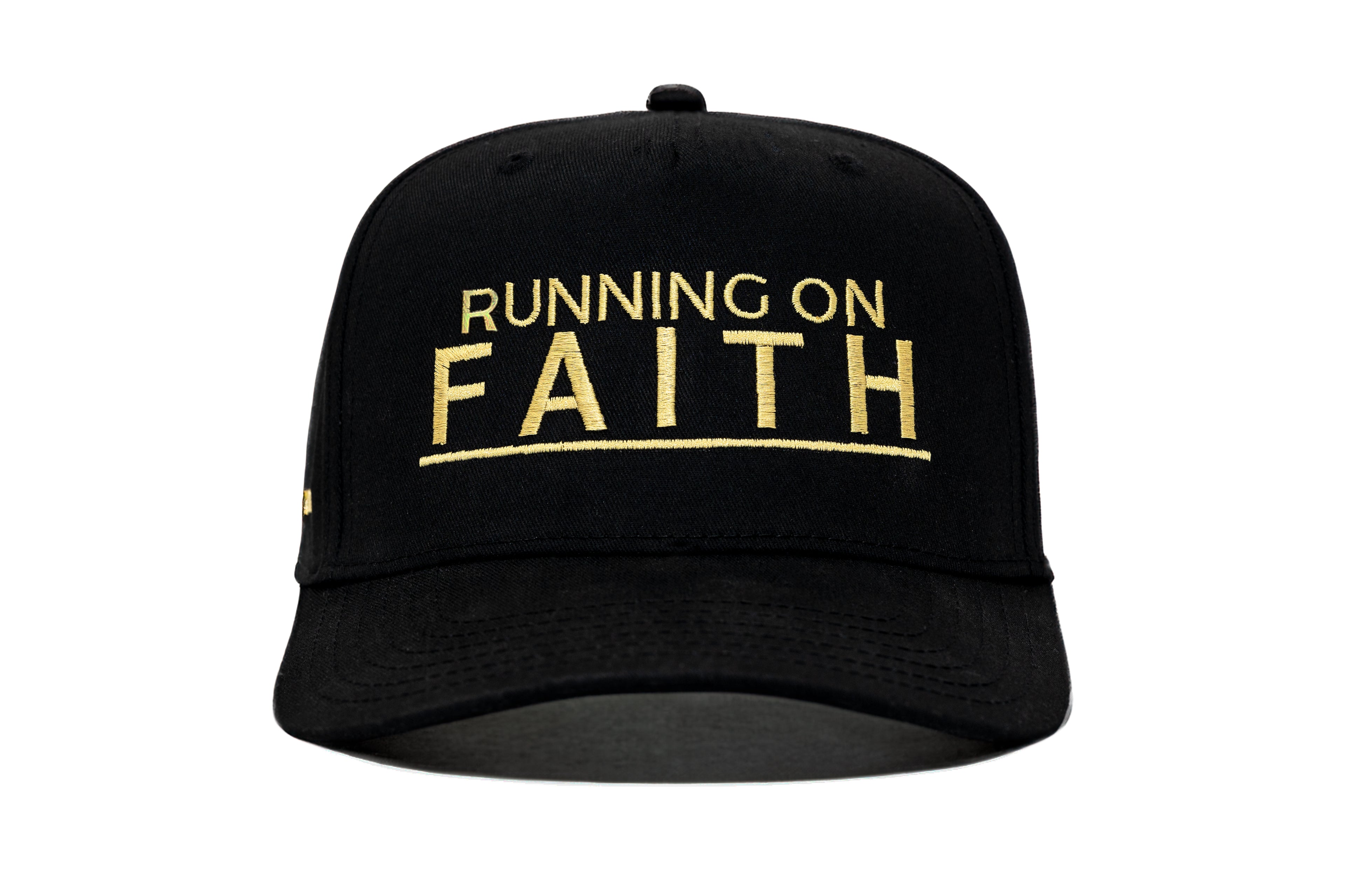 The Running On Faith Snapback // Midnight Edition