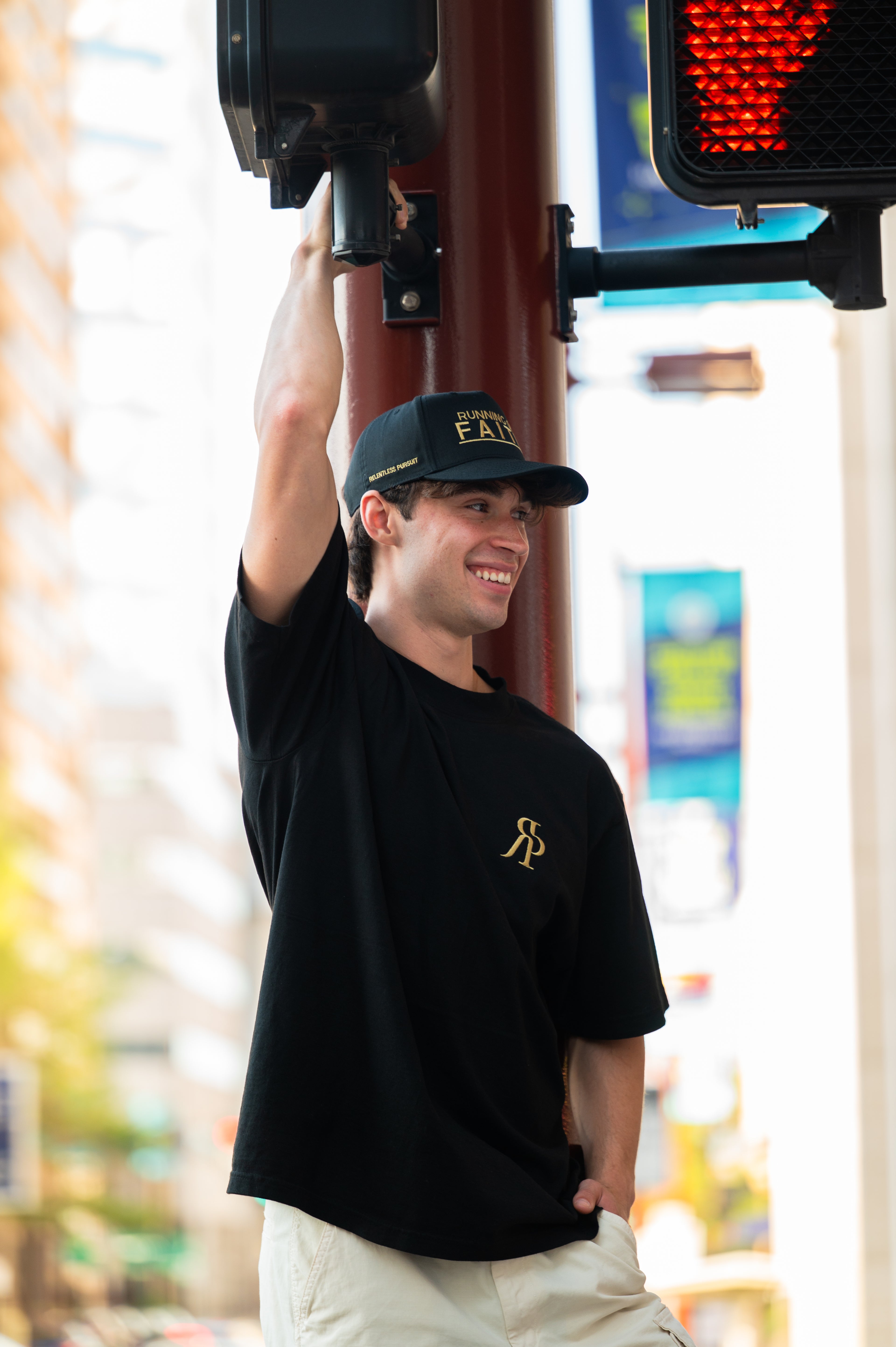 The Running On Faith Tee // Midnight Edition