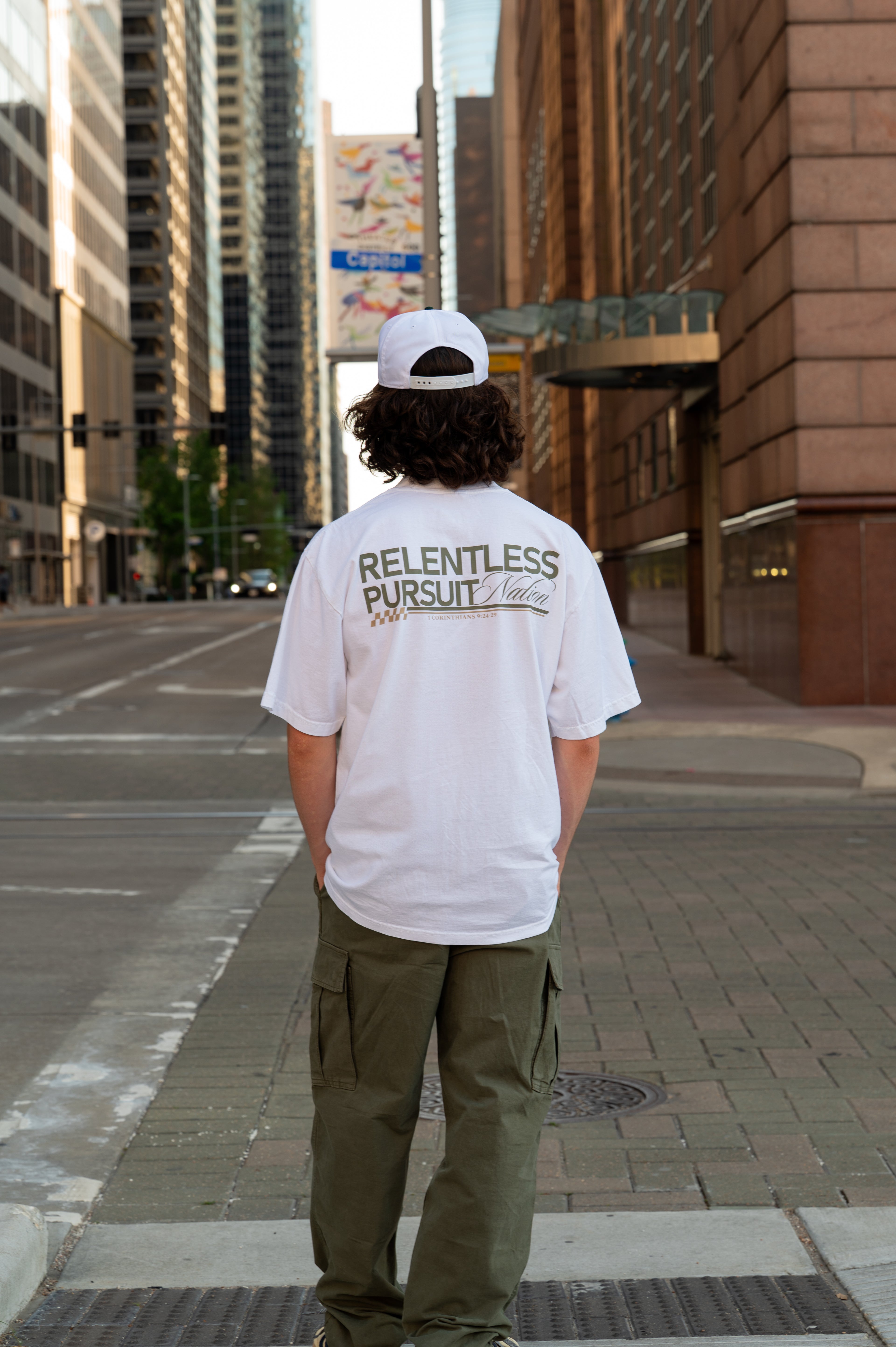 The Nation Tee // Blanc Edition