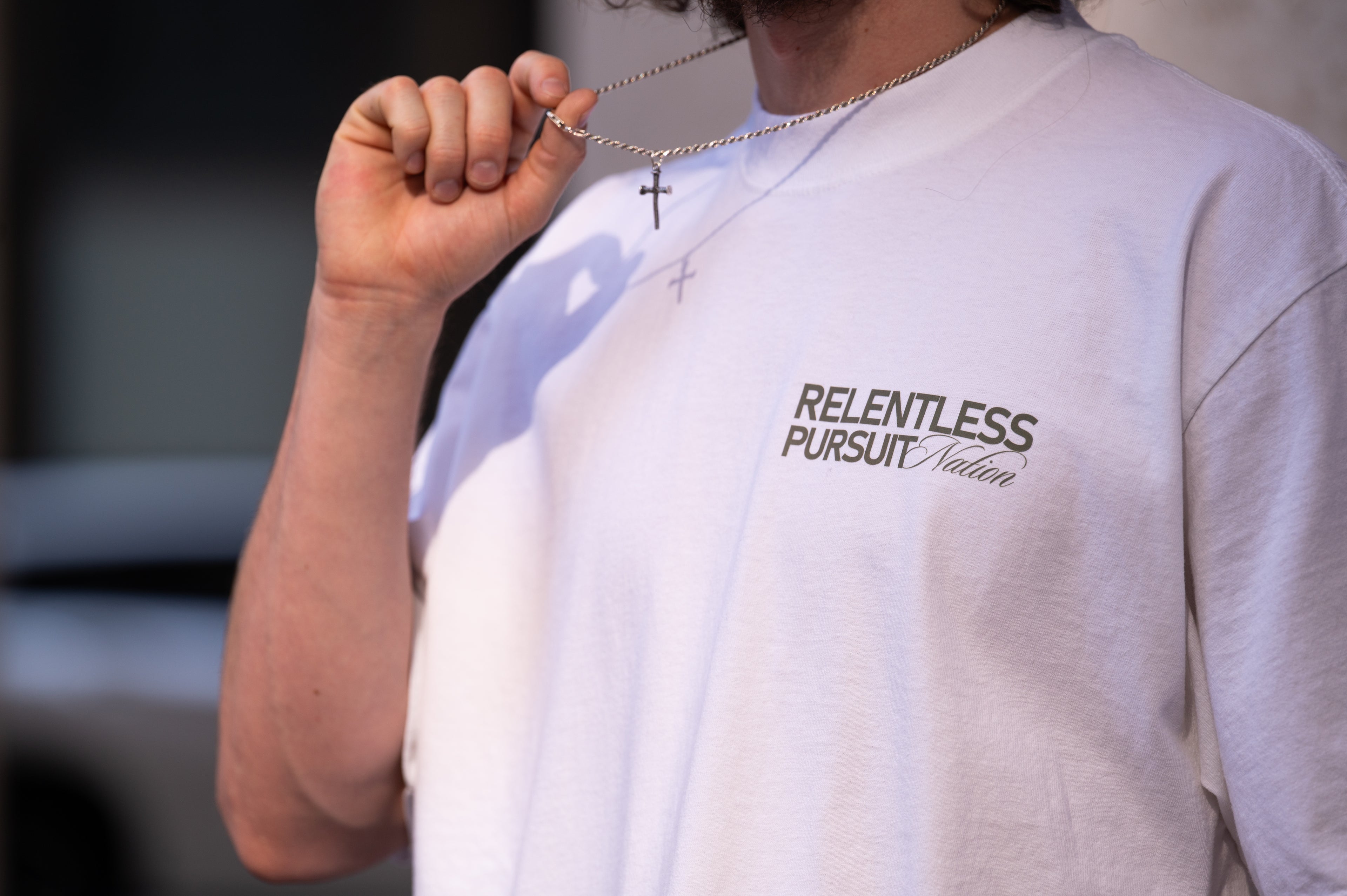 The Nation Tee // Blanc Edition