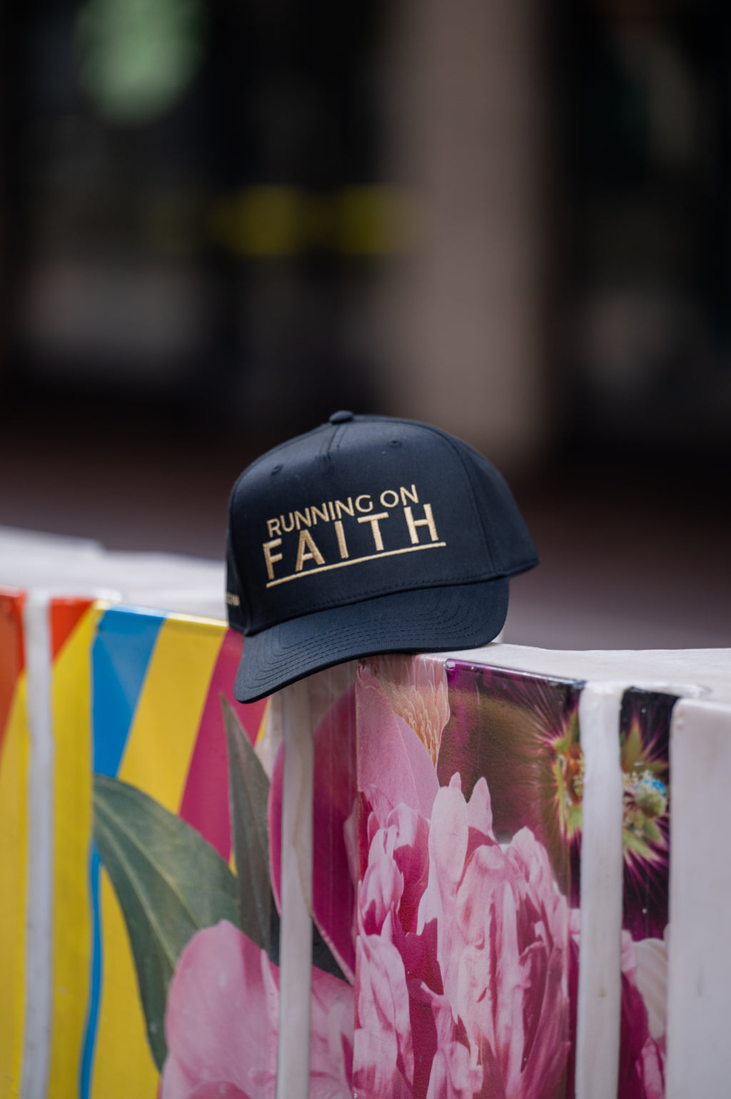 The Running On Faith Snapback // Midnight Edition