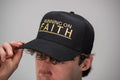 The Running On Faith Snapback // Midnight Edition